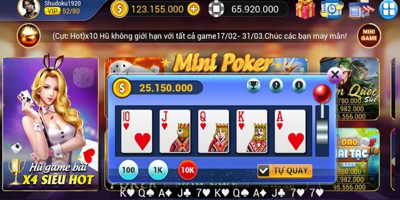 Vài nét khái quát về Mini Poker nổ hũ