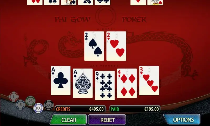 Hướng dẫn chơi game Pai Gow online